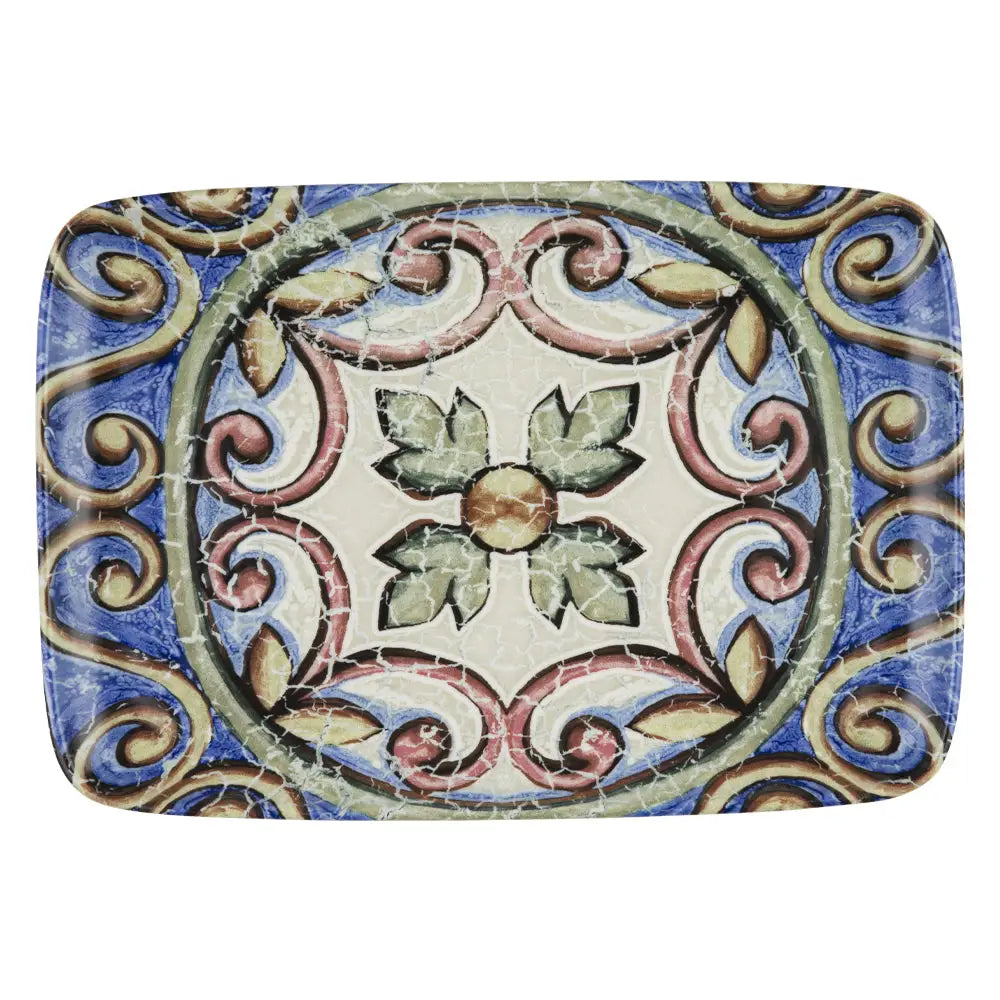 AMALFI QUADRO RETTANGOLARE PIATTO 37 CM (33 * 23) - 20203-151637 - ID FINE