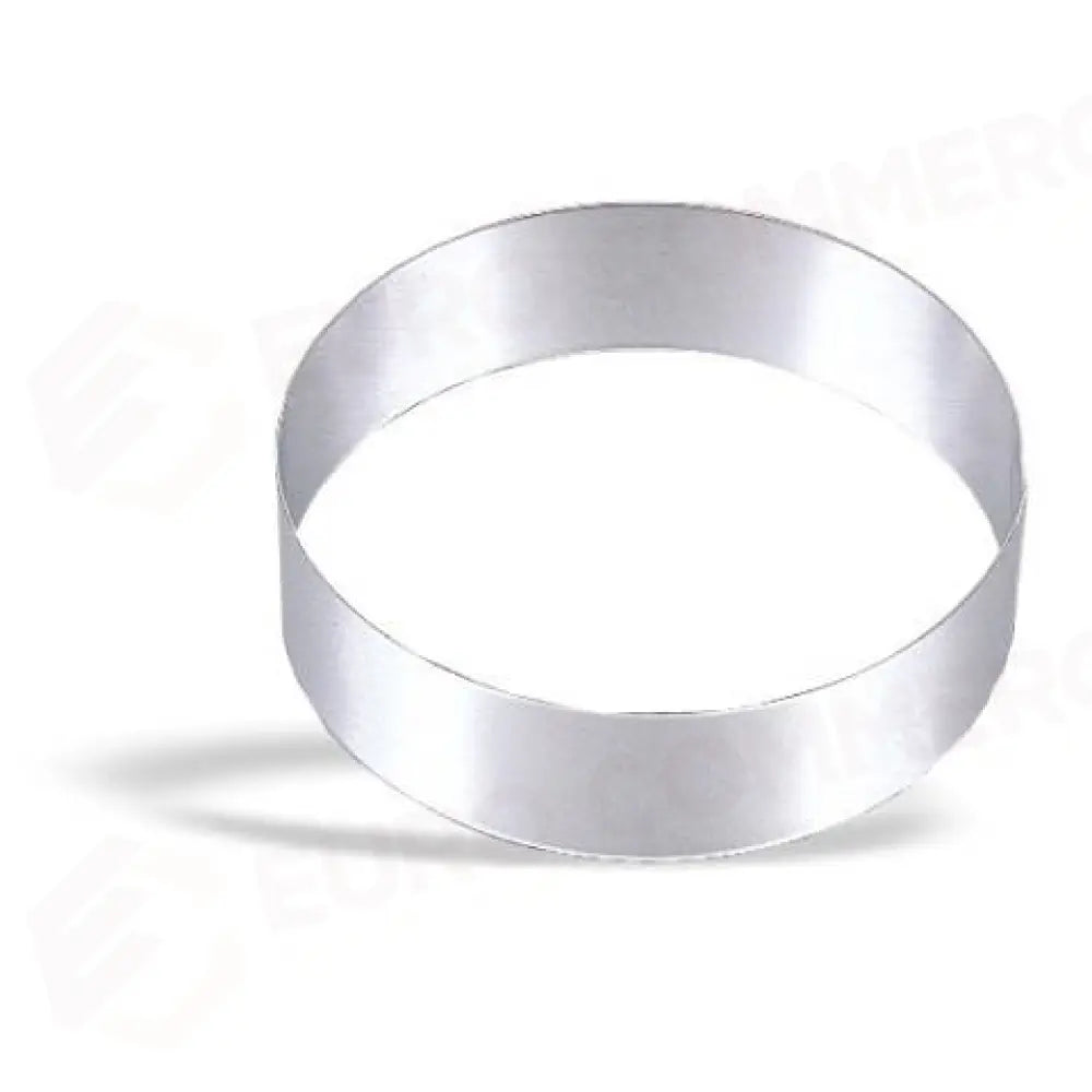 ANELLO ROTONDO PER MOUSSE ACCIAIO INOX Ø18CM - 630-018 - KAREL - Attrezzatura