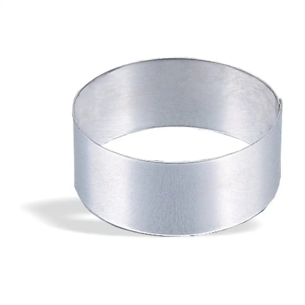 ANELLO ROTONDO PER TORTE GELATO ACCIAIO INOX Ø14CM - 631-014 - KAREL - Attrezzatura