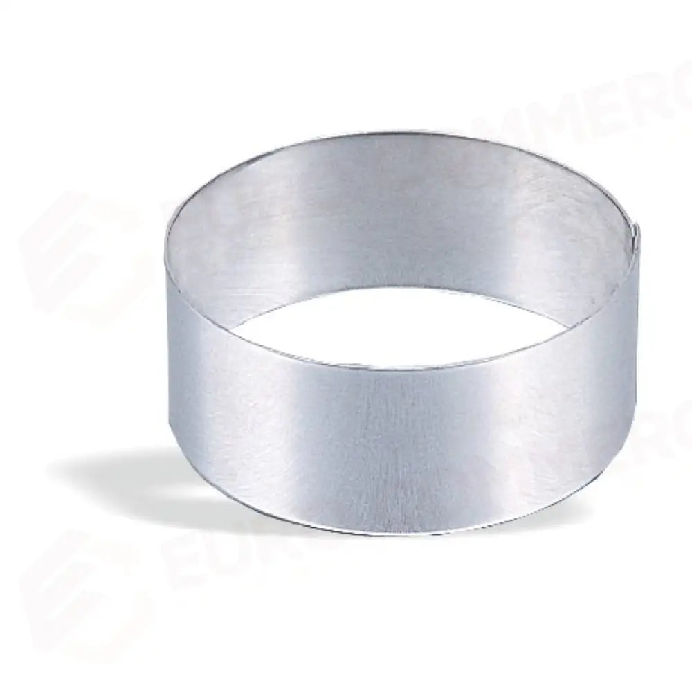 ANELLO ROTONDO PER TORTE GELATO ACCIAIO INOX Ø18CM - 631-018 - KAREL - Attrezzatura