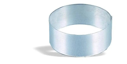 ANELLO ROTONDO PER TORTE GELATO ACCIAIO INOX Ø30CM - 30C - KAREL - Attrezzatura