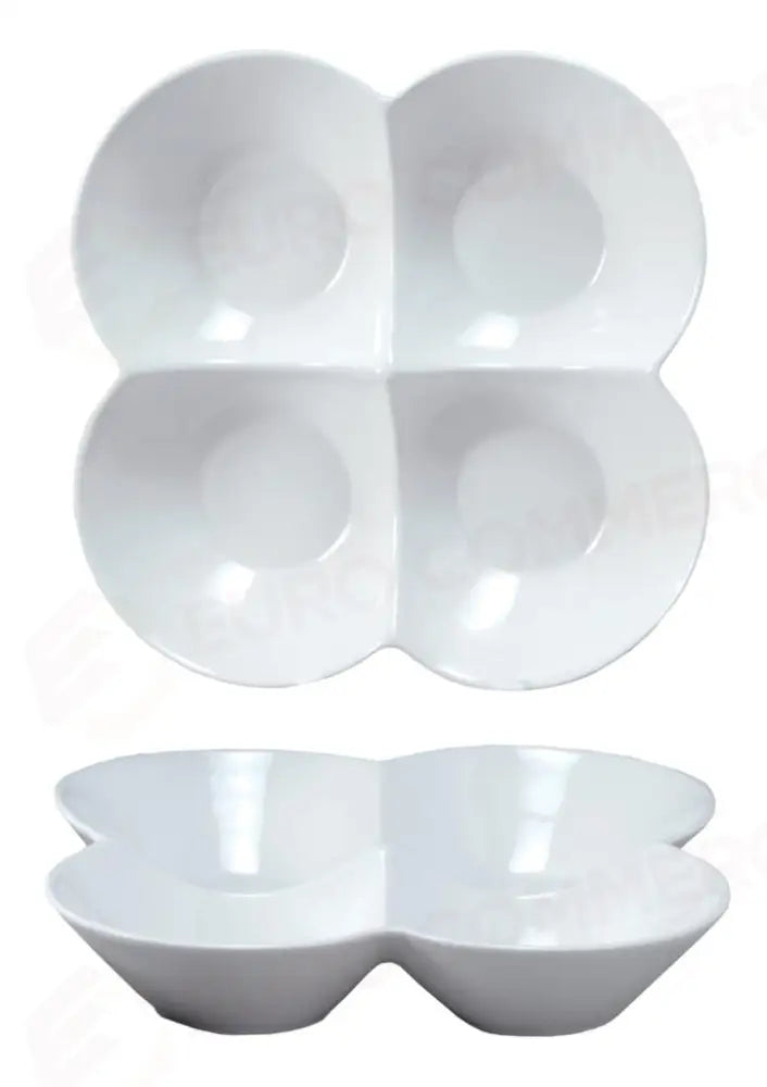 ANTIPASTIERA FIORE 4 SCOMPARTI 22 CM ANTIPASTIERE 6148 MEDRI - 11460149 - MEDRI