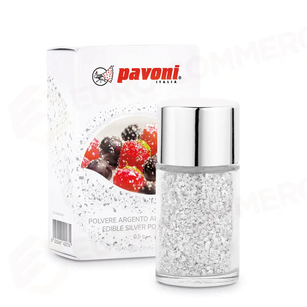 ARGENTO IN POLVERE - 0,5 GR - ARGENTOPV - PAVONI ITALIA - ATTREZZATURA PROFESSIONALE