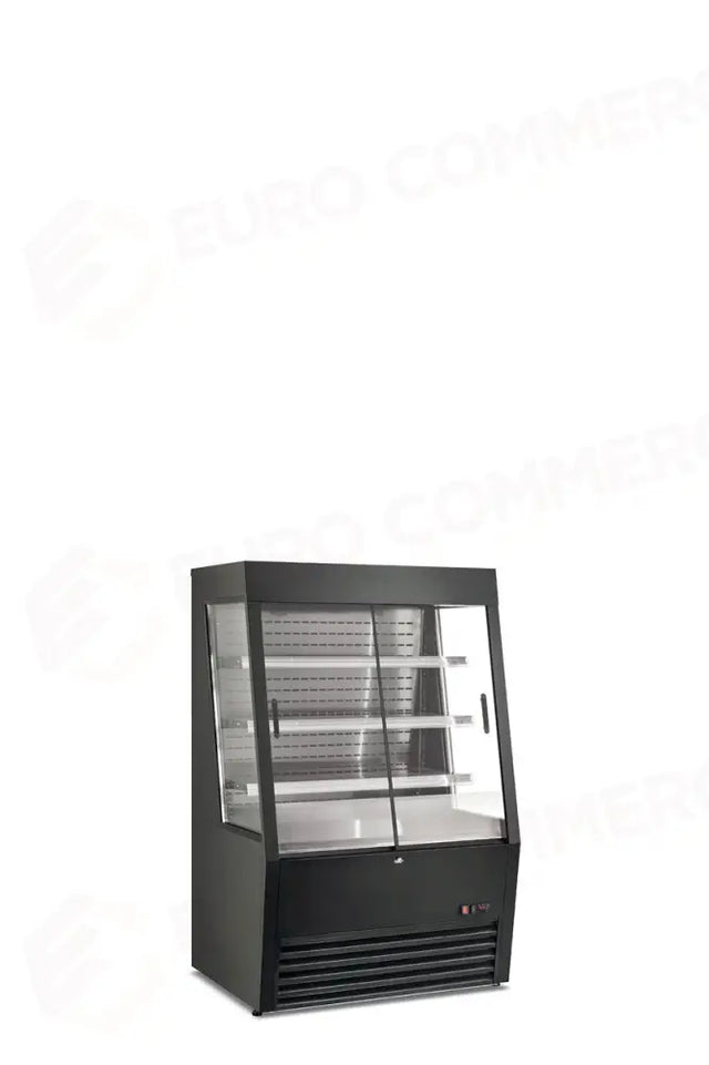 ARMADI 2 ANTE, PORTA SCORREVOLE, PORTA VETRO, VENTILATO - +2 °C / +10 °C - OPEN 400 - KLIMAITALIA