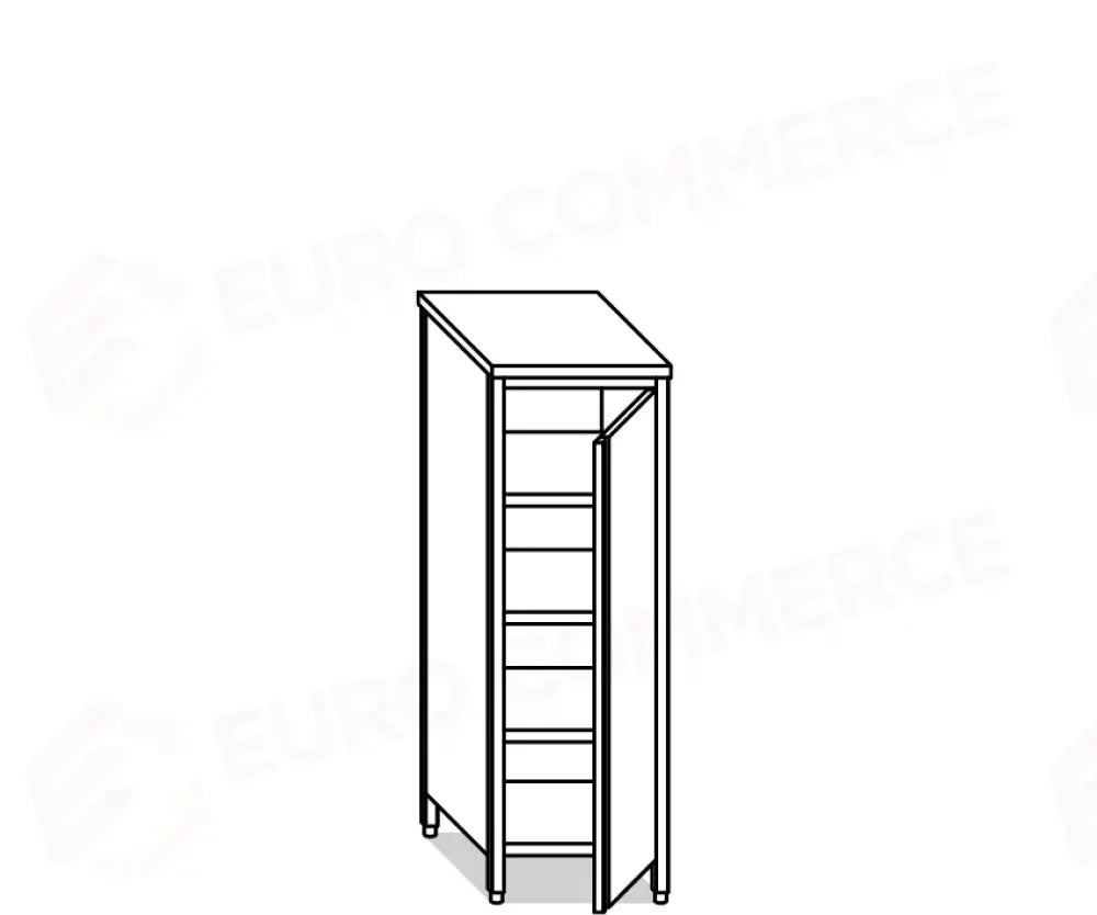 ARMADI NEUTRI EUR ARMADI ACCIAIO INOX PER CUCINE PROFESSIONALI E LABORATORI - V04206 V04306 - MITTEL - ARMADI NEUTRI