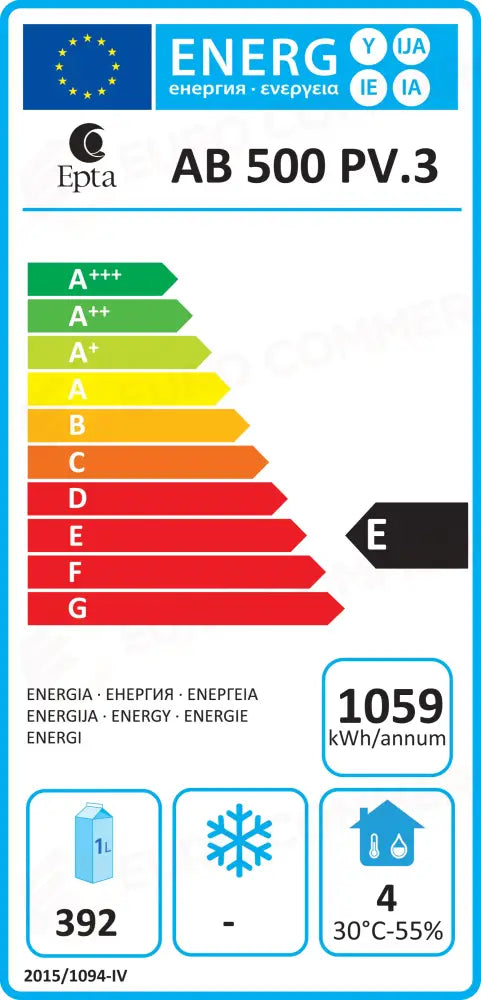 ARMADI REFRIGERATI E CONGELATORI A POZZETTO - AB 500 P - IARP - ATTREZZATURA PROFESSIONALE