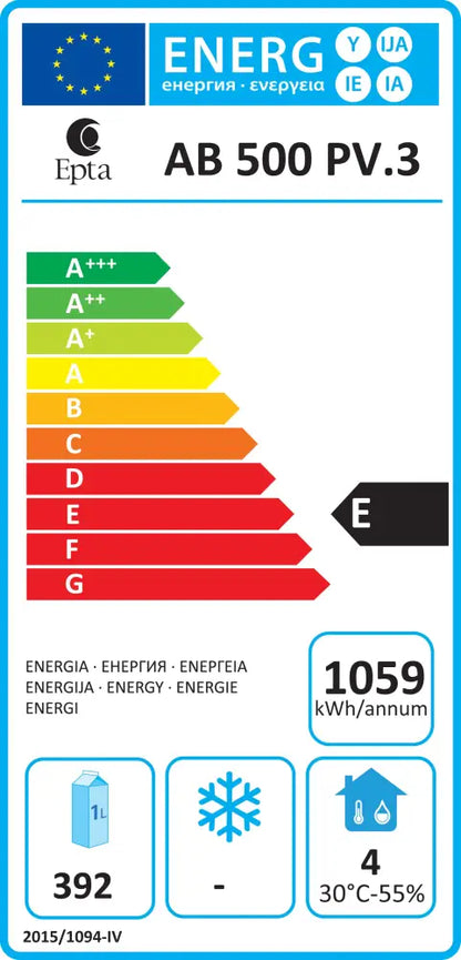 ARMADI REFRIGERATI E CONGELATORI A POZZETTO - AB 500 P - IARP - ATTREZZATURA PROFESSIONALE