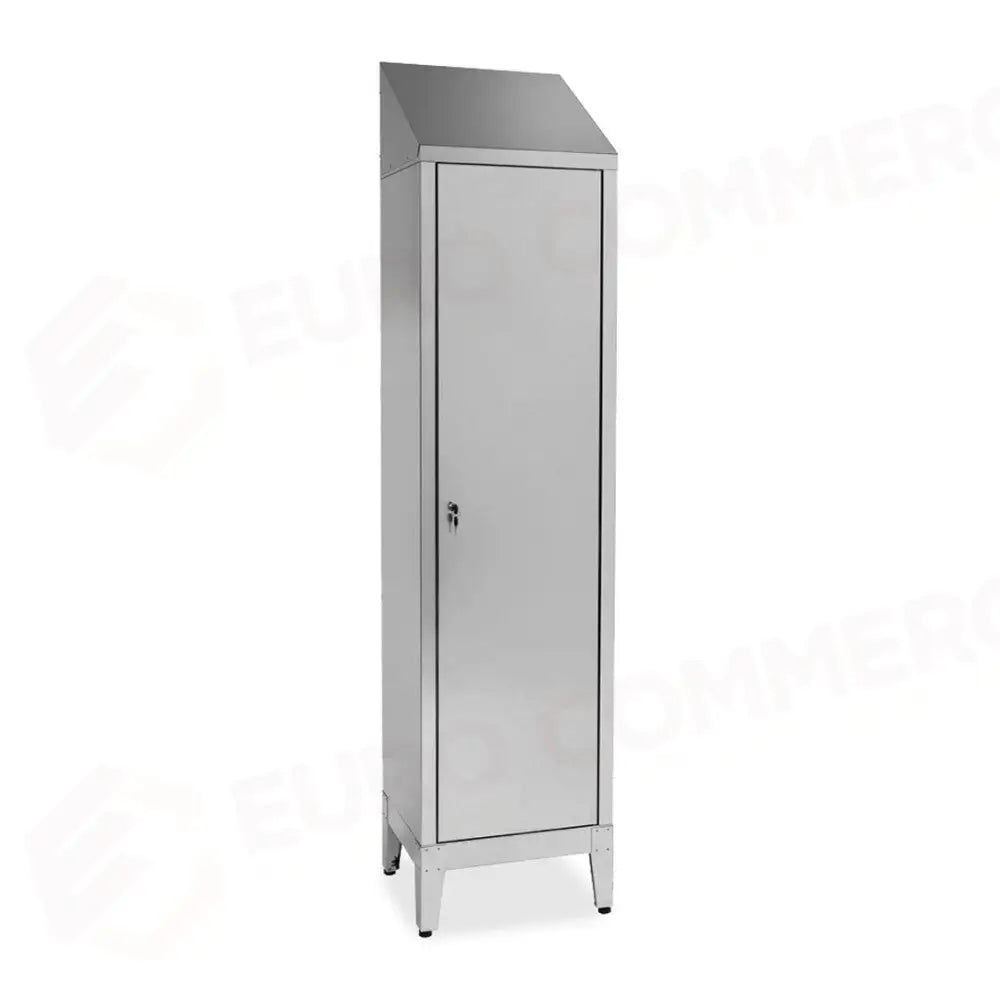 ARMADI SPOGLIATOIO INOX SINGOLO - 9440 - METALCARRELLI - ATTREZZATURA PROFESSIONALE