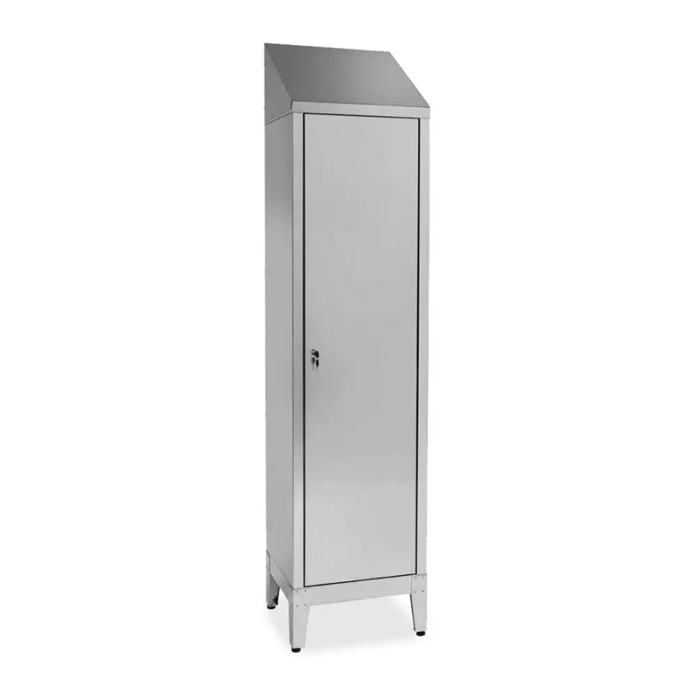 ARMADI SPOGLIATOIO INOX SINGOLO - 9440 - METALCARRELLI - ATTREZZATURA PROFESSIONALE