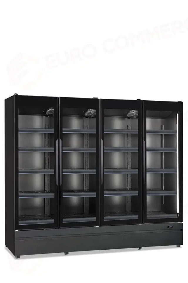ARMADI VENTILATO, 4 ANTE - 0 °C / +10 °C - ROMA 250 TN BLK - KLIMAITALIA