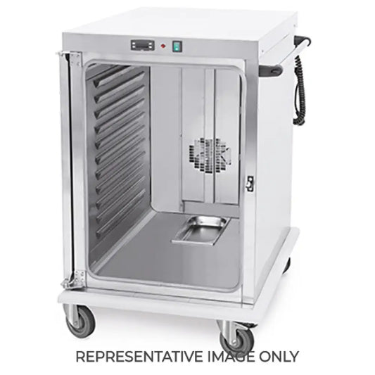 ARMADIO CALDO PORTATEGLIE 10XGN 1/1 GUIDE STAMPATE - 1600W - METALCARRELLI - CARRELLI