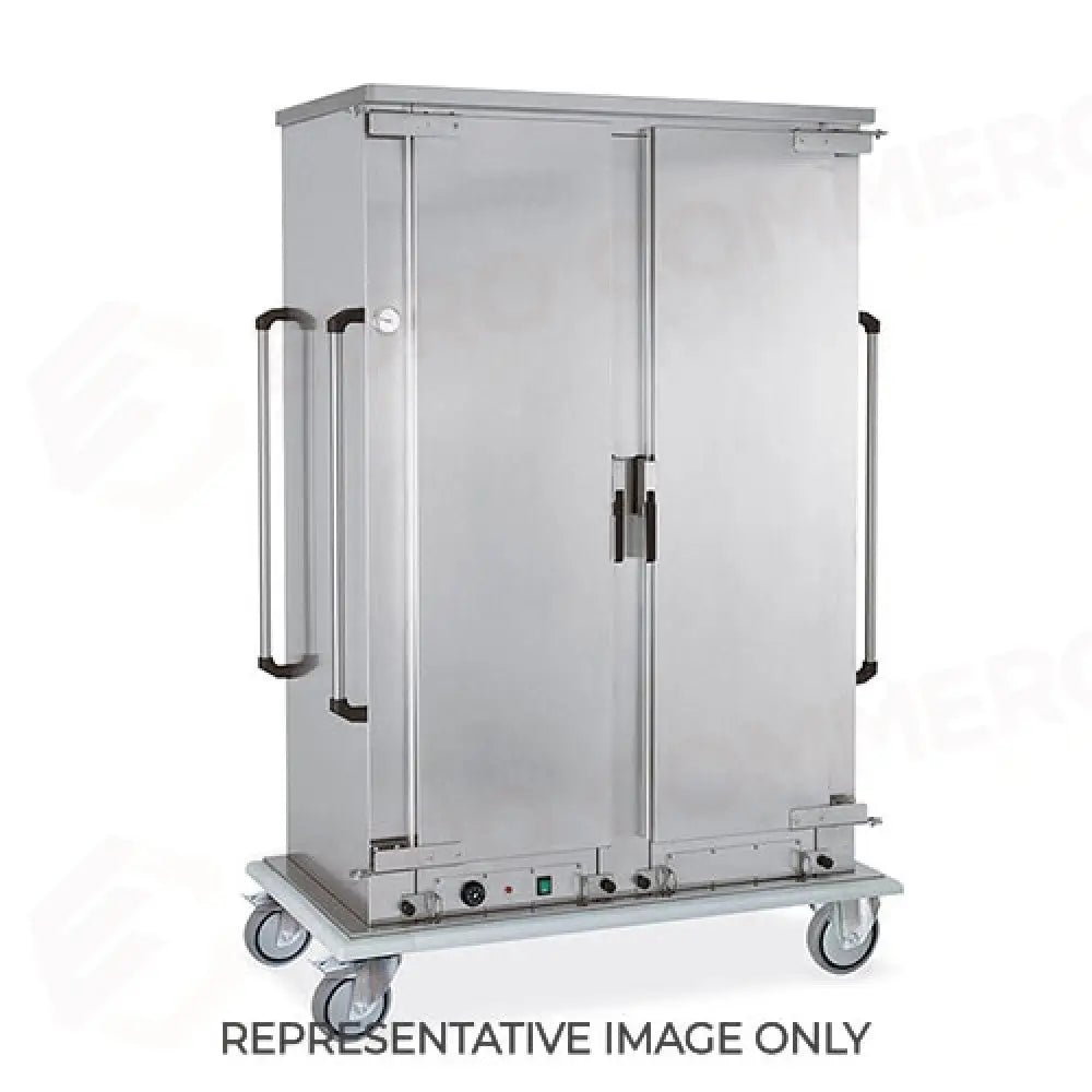 ARMADIO CALDO PORTAVASSOI 12X2 GN 1/1 GUIDE A ’L’ - 3224GN-K - METALCARRELLI - ARMADI