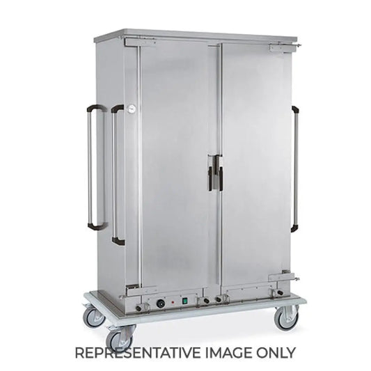 ARMADIO CALDO PORTAVASSOI 12X2 UNIVERSALE GUIDE IN FILO - 3224U - METALCARRELLI - CARRELLI