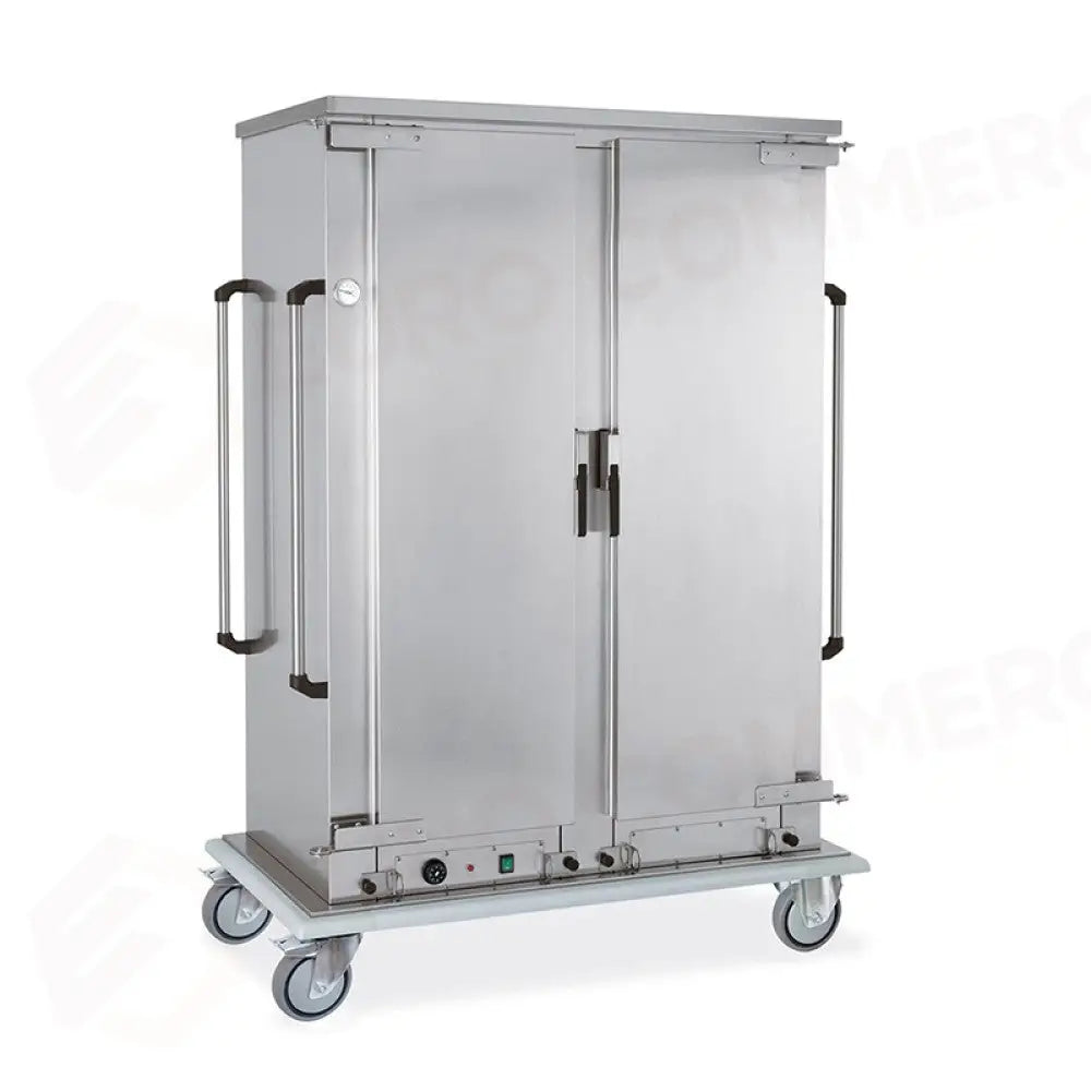 ARMADIO CALDO PORTAVASSOI 8X2 GN 1/1 GUIDE A ’L’ - 3216GN-K - METALCARRELLI - ARMADI