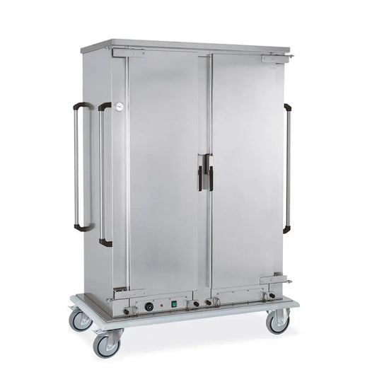 ARMADIO CALDO PORTAVASSOI 8X2 UNIVERSALE GUIDE IN FILO - 3216U-K - METALCARRELLI - CARRELLI