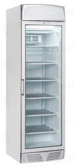 ARMADIO CONGELATORE 300 LT. CON OPALINA PUBLICITARIA L1 -15°C/-18°C - TNG 390C - COOL HEAD