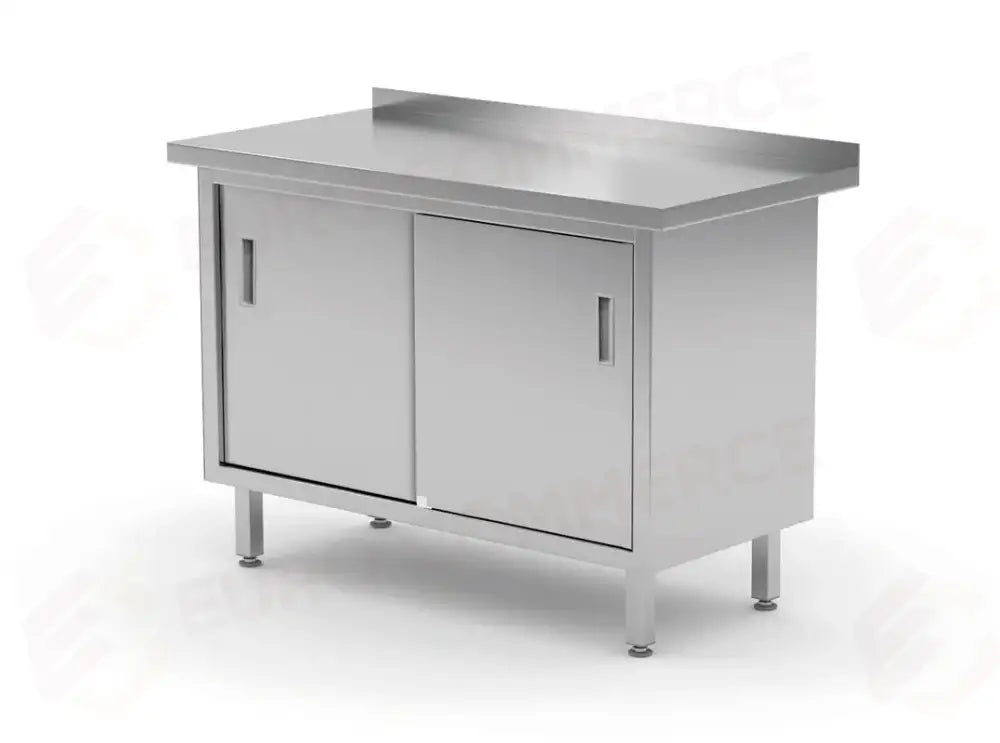 ARMADIO DA TAVOLO A PARETE CON PORTE SCORREVOLI – SALDATO PROFI LINE 1400X600X(H)850MM - HENDI