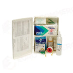 ARMADIO FARMACIA + PACCO MEDICAZIONE FINO A 2 PERSONE - PLASTIC PHARMA - 702517 - ATTREZZATURA