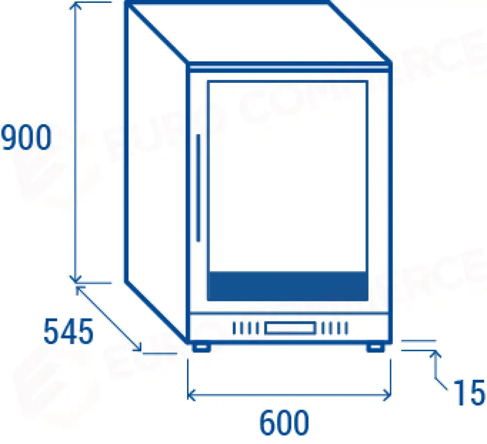 ARMADIO FROLLATORE PER CARNE (148LT.) +2°/+10°C - QM 148 - COOL HEAD