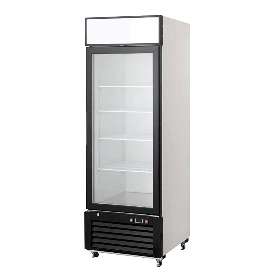 ARMADIO REFRIGERATO CON PORTA IN VETRO ATOSA - SERIE MCF - TN 610 LT - MCF8714-GR - ATOSA