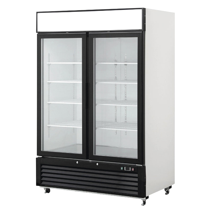 Armoire réfrigérée à double porte vitrée ATOSA - Série MCF - TN 1300 LT - MCF8716-GR - ATOSA