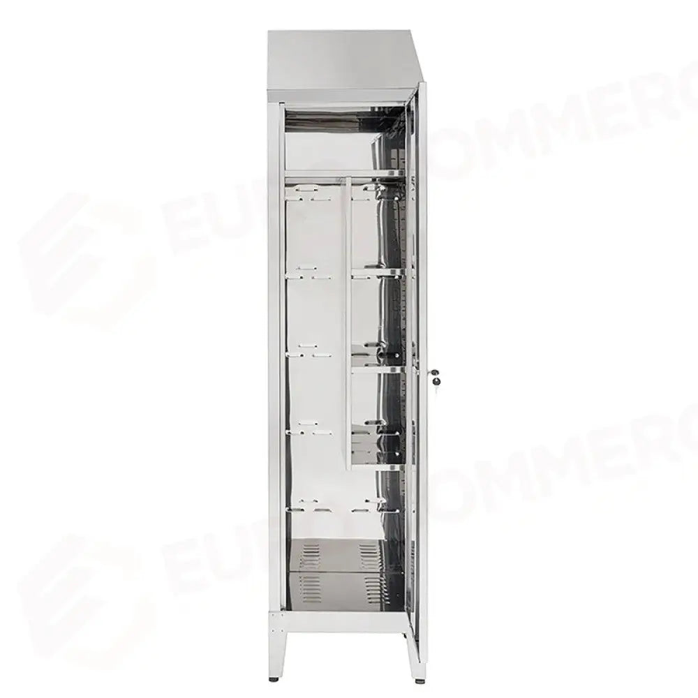 ARMADIO PORTASCOPE INOX 1 ANTA - 9460 - METALCARRELLI - ARMADI