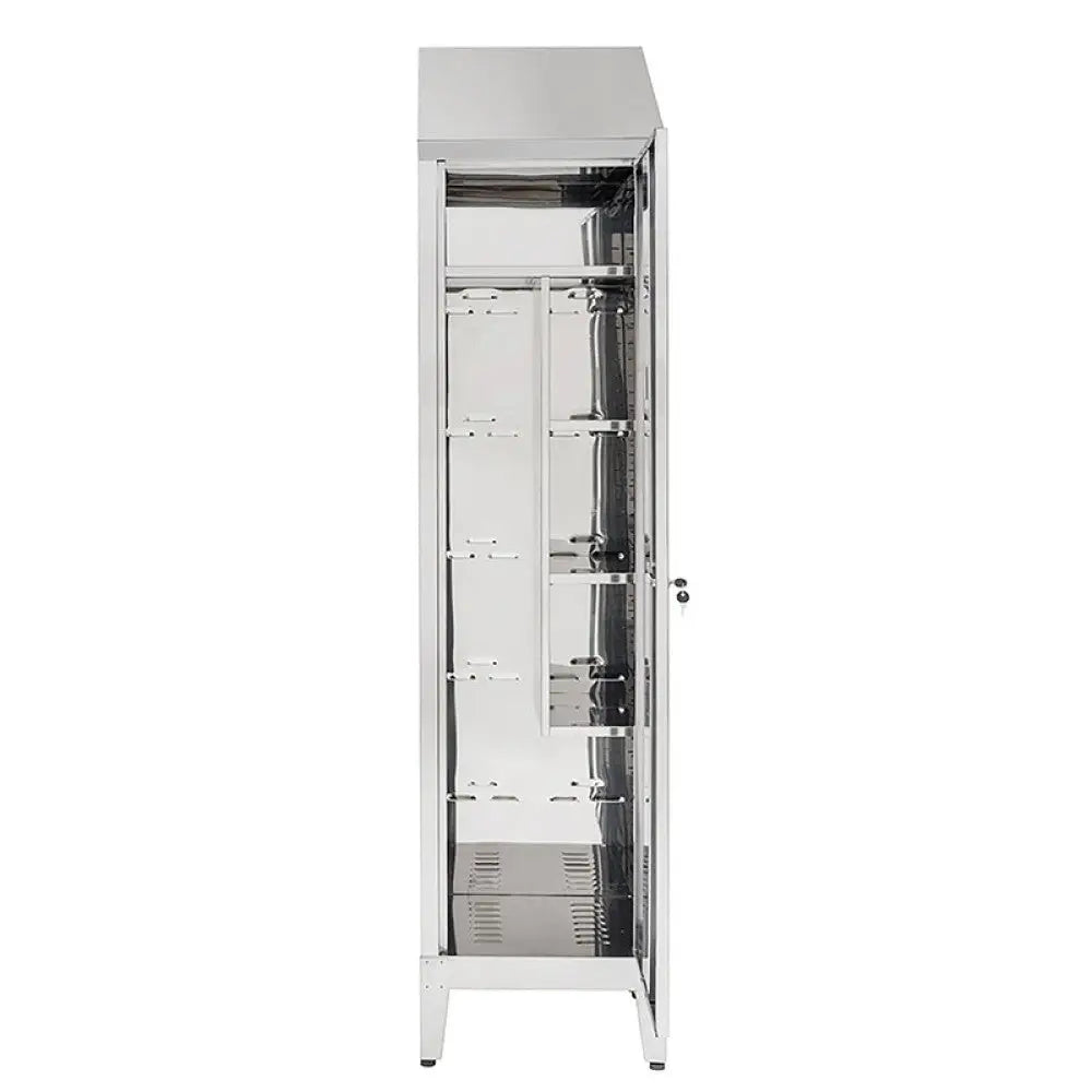 ARMADIO PORTASCOPE INOX 1 ANTA - 9460 - METALCARRELLI - ARMADI