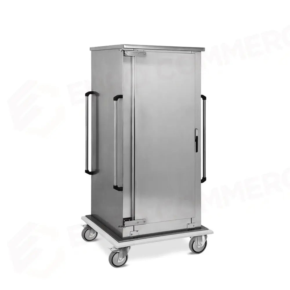 ARMADIO PORTATEGLIE 18X GN 2/1 GUIDE A ’C’ DOPPIA PARETE CON UN ISOLANTE NEL MEZZO - 3218-2GN-DP - METALCARRELLI