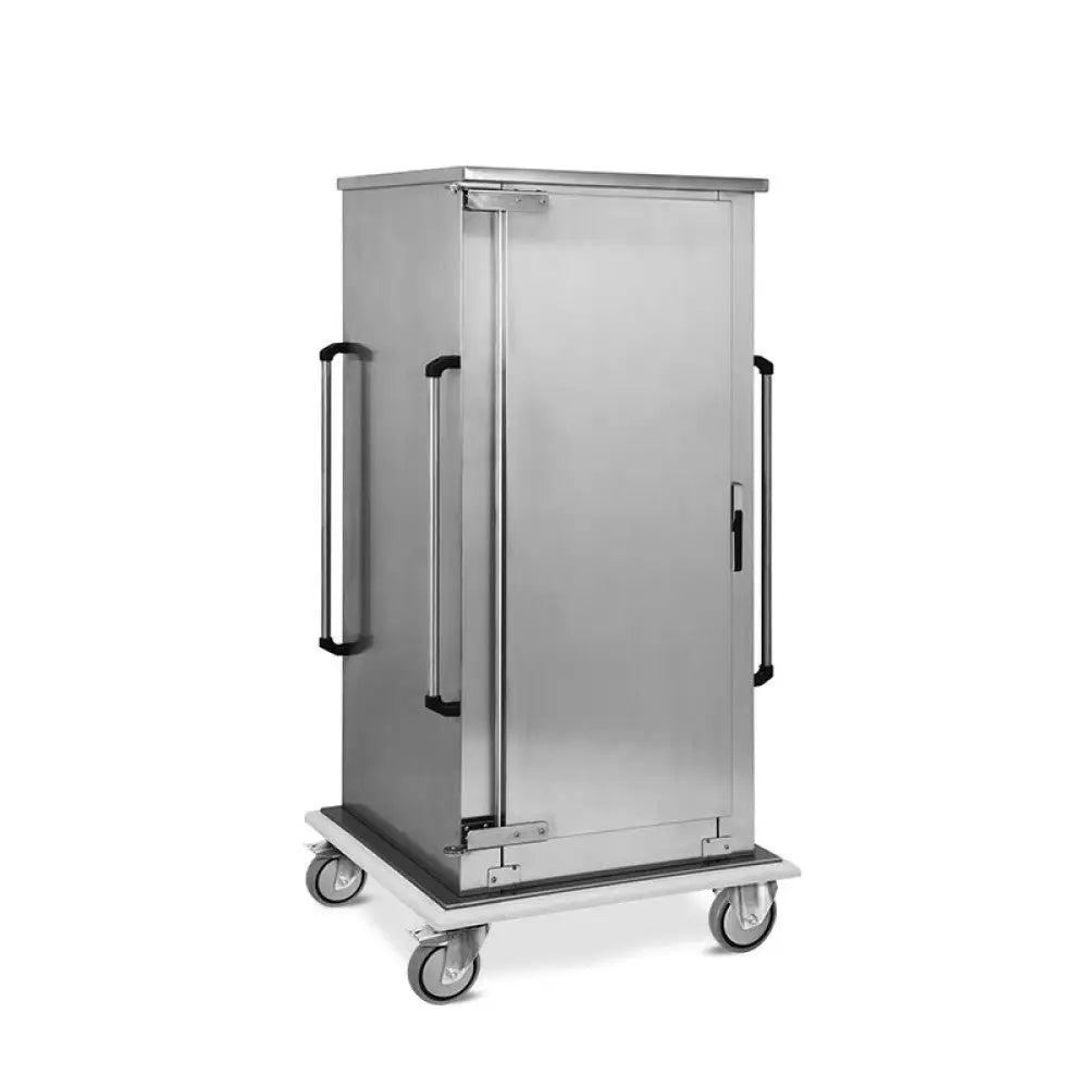 ARMADIO PORTATEGLIE 18X GN 2/1 GUIDE A ’C’ DOPPIA PARETE CON UN ISOLANTE NEL MEZZO - 3218-2GN-DP - METALCARRELLI