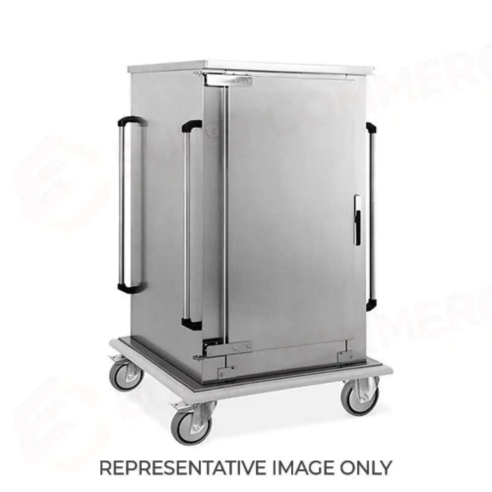 ARMADIO PORTAVASSOI 8XUNIVERSALE GUIDE IN FILO RUOTE ELASTICHE 2 FRENATE - 3208U-E - METALCARRELLI - ARMADI