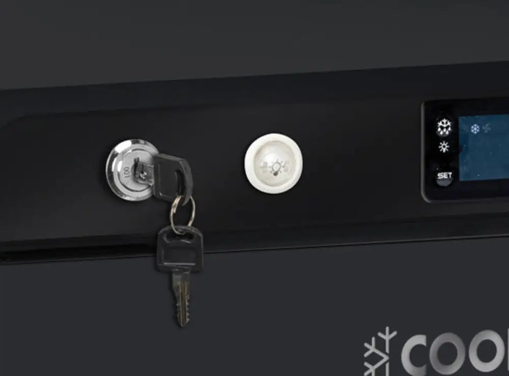 ARMADIO REFRIGERATO 200 LT. (PORTAVETRO) +2°C/+10°C - QRG 200B - COOL HEAD