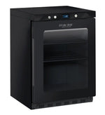 ARMADIO REFRIGERATO 200 LT. (PORTAVETRO) +2°C/+10°C - QRG 200B - COOL HEAD