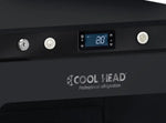 ARMADIO REFRIGERATO 200 LT. (PORTAVETRO) +2°C/+10°C - QRG 200B - COOL HEAD