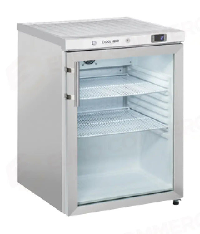 ARMOIRE RÉFRIGÉRÉE 200 L (PORTE VITRÉE) +2°C/+8°C - CRXG 2 - COOL HEAD