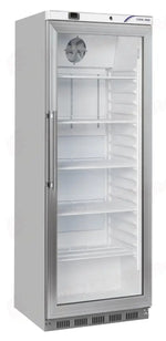 ARMADIO REFRIGERATO 400 LT. (PORTAVETRO) M1 -1°C/+5°C - QRXG 400 - COOL HEAD