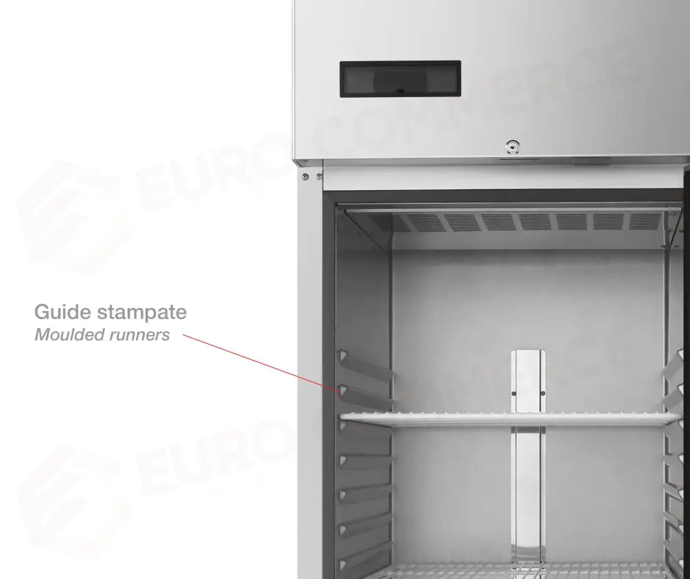 ARMADIO REFRIGERATO ATOSA JBF80RS - TEMPERATURA POSITIVA -2/+8°C - GN 2/1
