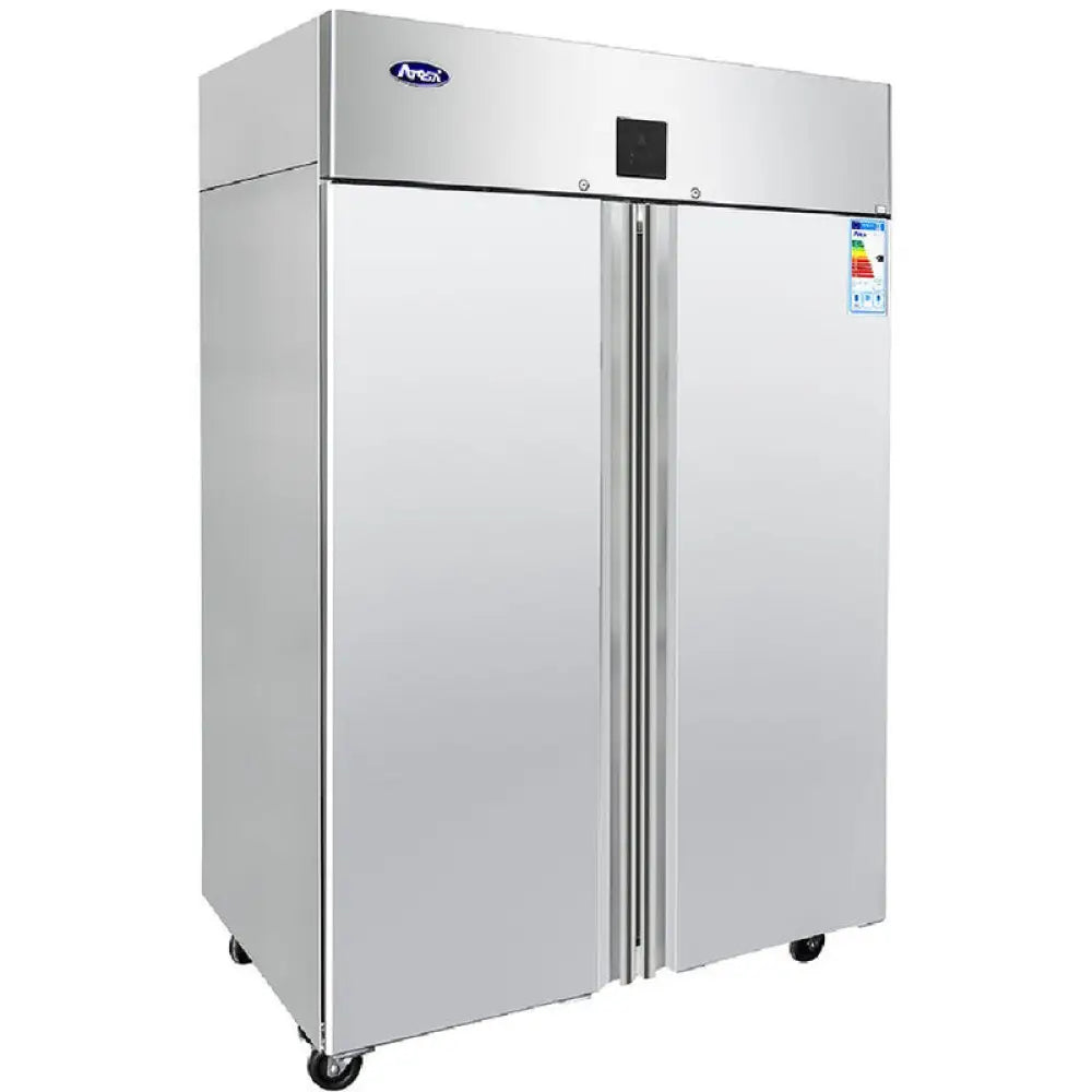 ARMADIO REFRIGERATO ATOSA - SERIE MBF - TN 1400 LT - GN 2/1 - DUE PORTE - MBF8117-GR - ATOSA