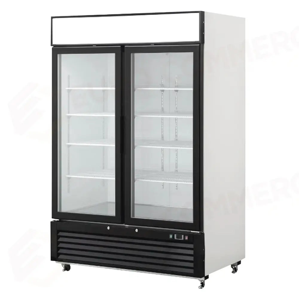 ARMADIO REFRIGERATO CON DOPPIA PORTA IN VETRO ATOSA - SERIE MCF - TN 1300 LT - MCF8716-GR