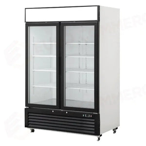 ARMADIO REFRIGERATO CON DOPPIA PORTA IN VETRO ATOSA - SERIE MCF - TN 1300 LT - MCF8716-GR