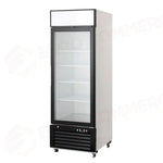 ARMADIO REFRIGERATO CON PORTA IN VETRO ATOSA - SERIE MCF - TN 610 LT - MCF8714-GR