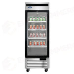 ARMADIO REFRIGERATO CON PORTA IN VETRO ATOSA - SERIE MCF - TN 700 LT - MCF8705-GR