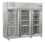 ARMADIO REFRIGERATO GN2/1 (PORTAVETRO) +3°/+10°C - RCG 1850 - COOL HEAD