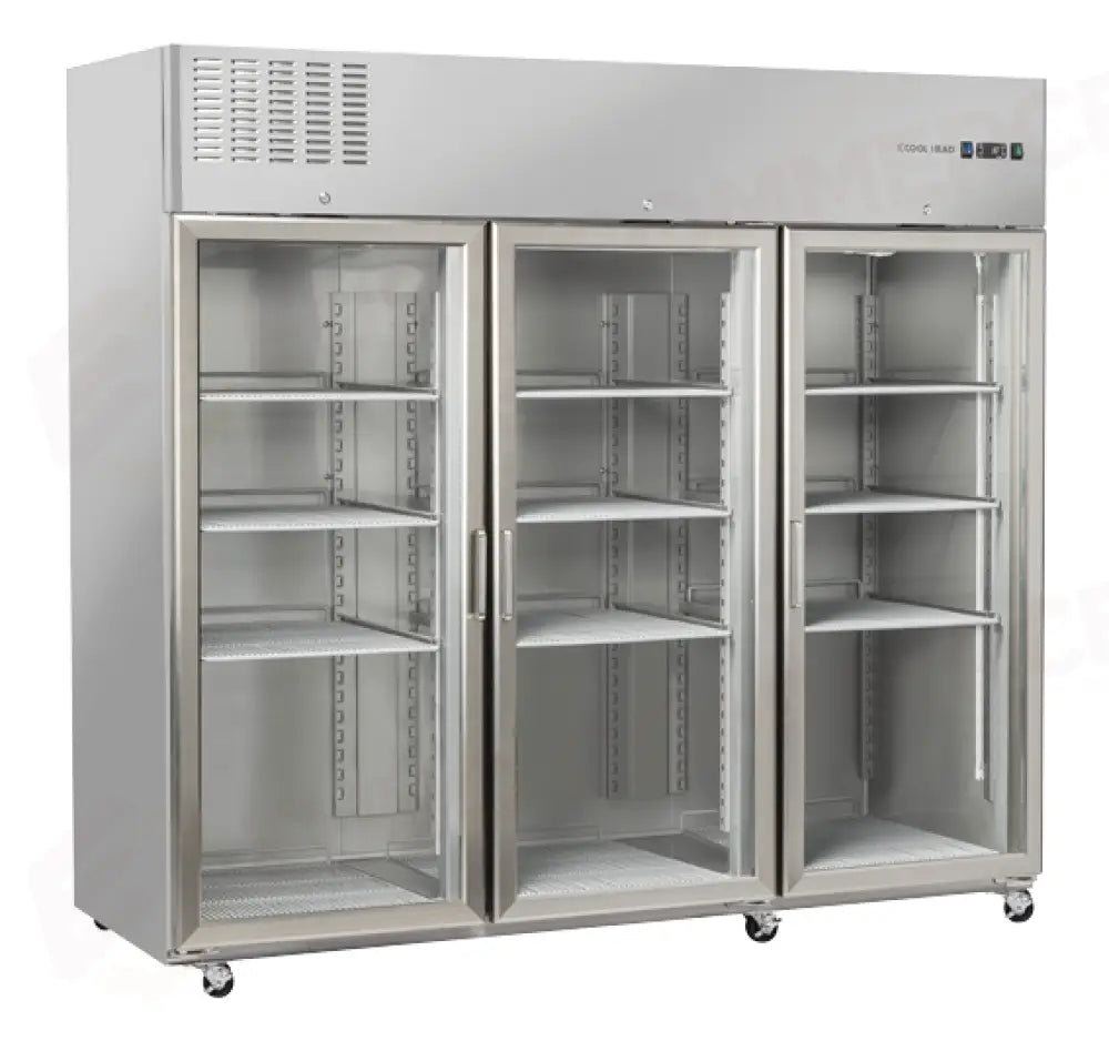 ARMADIO REFRIGERATO GN2/1 (PORTAVETRO) +3°/+10°C - RCG 1850 - COOL HEAD