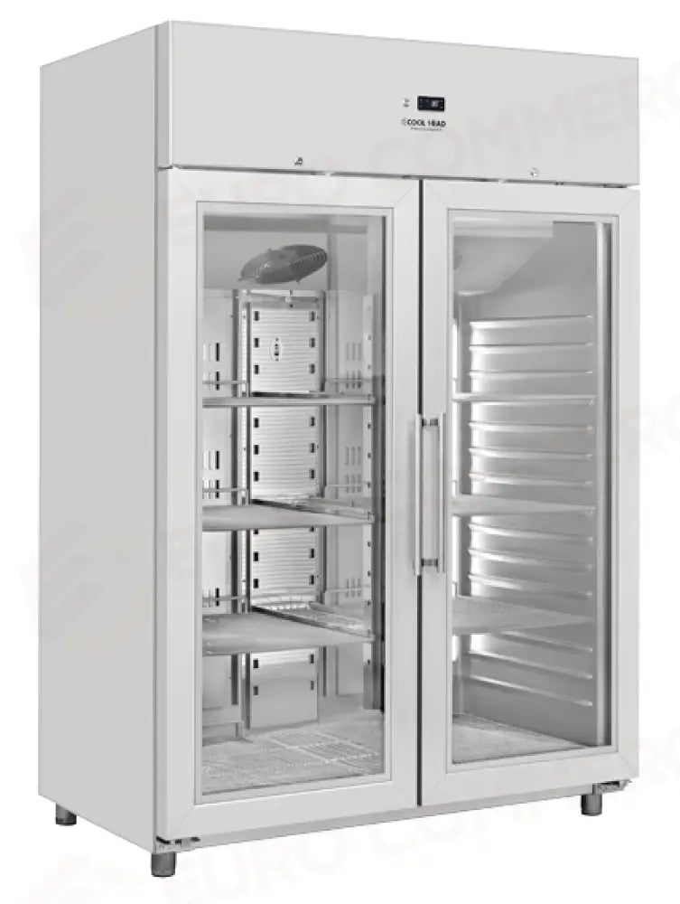 ARMADIO REFRIGERATO GN2/1 (PORTAVETRO) M1 -1°C/+5°C - QRG 12 - COOL HEAD
