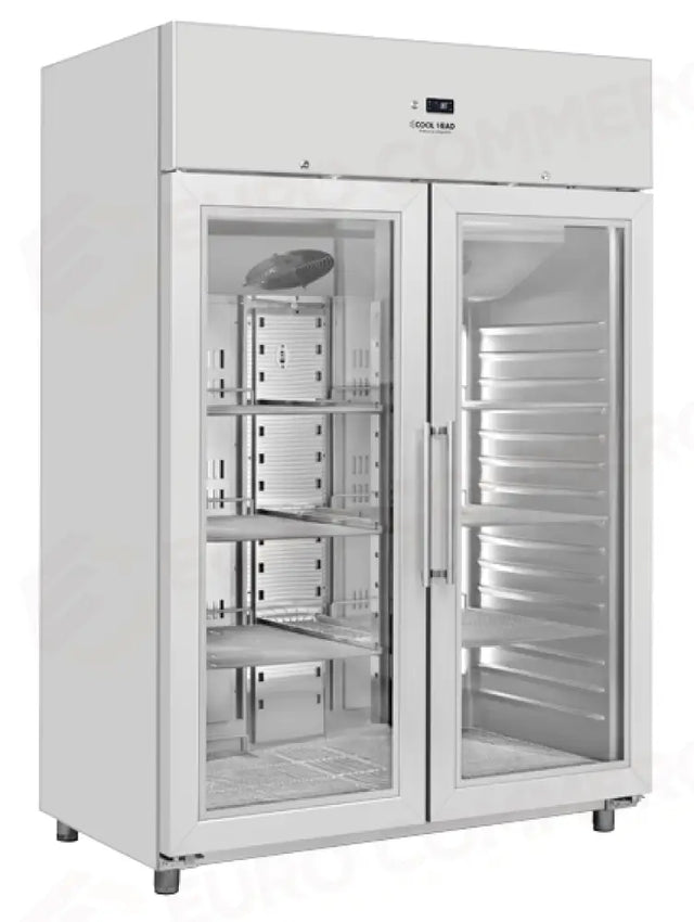 ARMADIO REFRIGERATO GN2/1 (PORTAVETRO) M1 -1°C/+5°C - QRG 12 - COOL HEAD