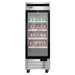 ARMADIO REFRIGERATO CON PORTA IN VETRO ATOSA - SERIE MCF - TN 700 LT - MCF8705-GR - ATOSA