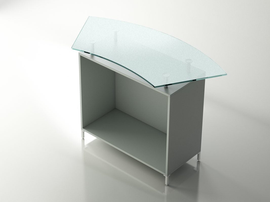TOP BLACK&WHITE 150X60X0,8 CM - 40/TOP - ITALVETRINE