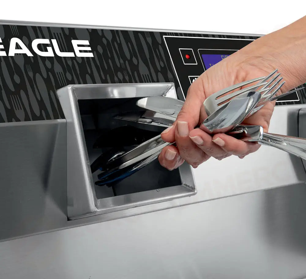 ASCIUGA POSATE PROFESSIONALE DA BANCO E INCASSO - EAGLE 510 EVO - TAMAI