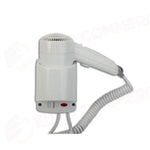 ASCIUGACAPELLI CON BASE A MURO PER USO ALBERGHIERO - YUL BASIC - 704002 - ATTREZZATURA