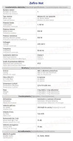ASCIUGAMANI CON RESISTENZA - A LAMA D’ARIA - ZEFIRO HOT - 704337 - ATTREZZATURA